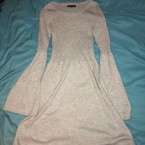 WORN ONCE: AE bell sleeve dress